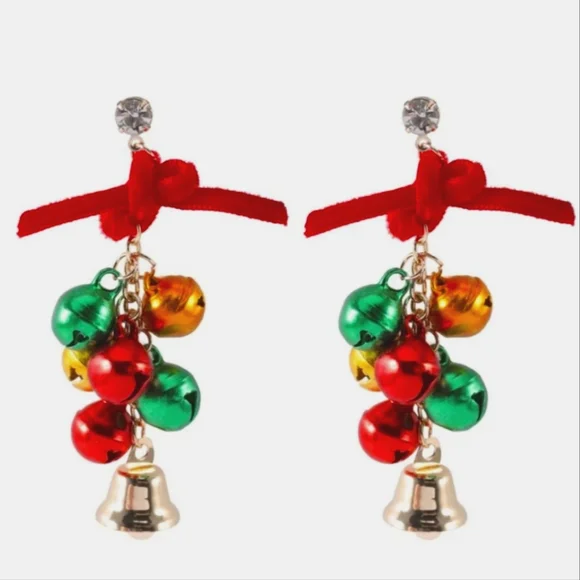 Jingle Bell Earrings 🎄 - Picture 1 of 5